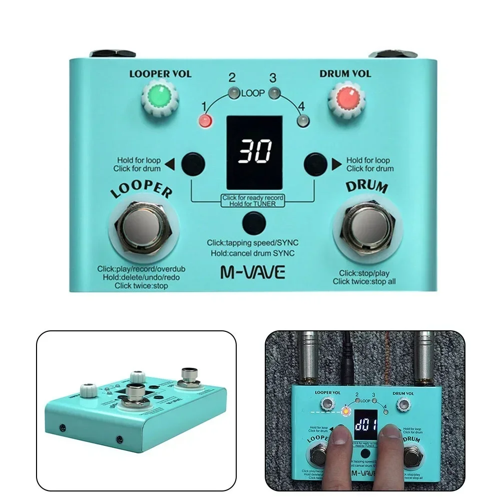 

Brand New Musical Instrument New Style Practical To Use Multi Effect Pedal Multi Effect Pedal 11 Mins 30 Drums