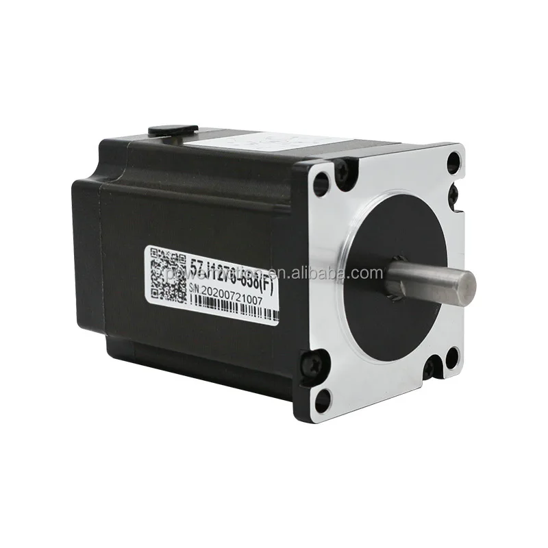 

57J1276-658(F) Nema23 1,2 градуса 3-фазный электродвигатель 5,8 А Недорогой цифровой шаговый двигатель для фрезерного станка с ЧПУ