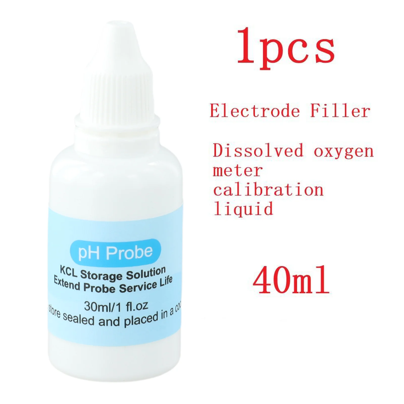 40ml Buffer Solution Electrode Filling Solution Compatible With DO9100 Fill Fluid For Dissolved Oxygen Meters Home Tools
