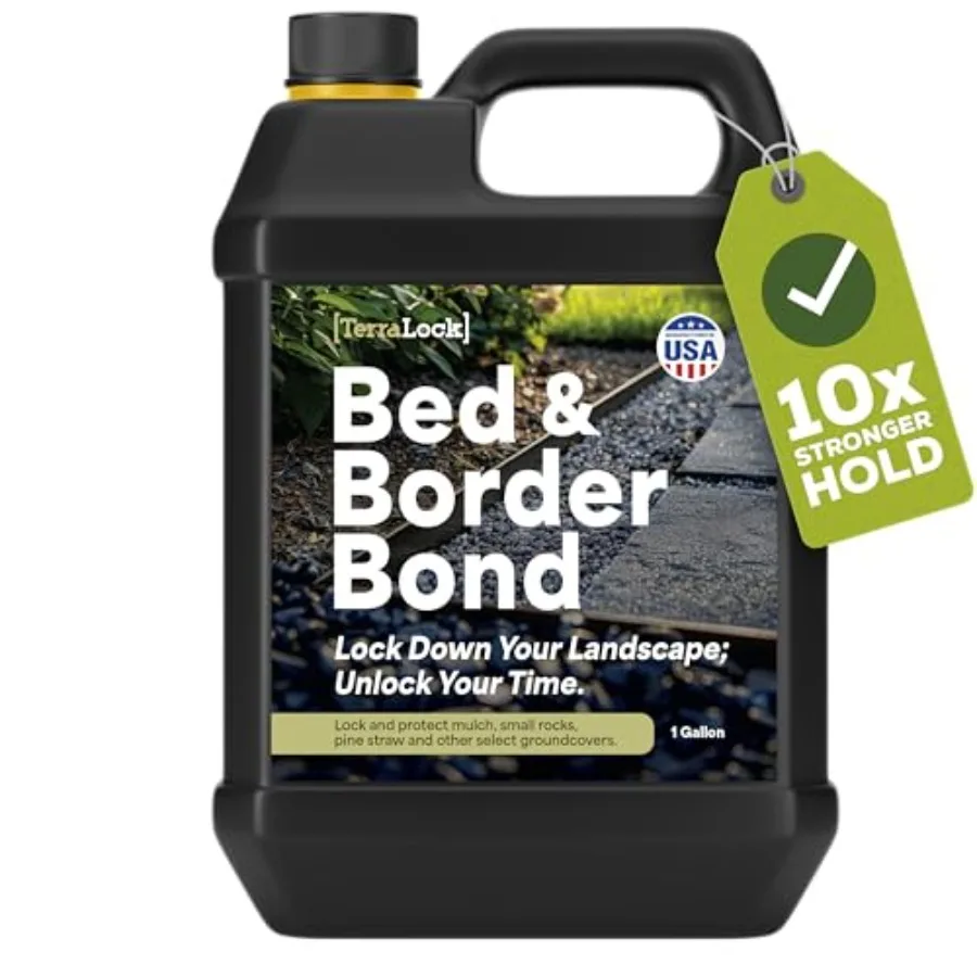 

Клей-герметик TerraLock Bed and Border Bond для мульчирования и ландшафтного дизайна. Легкое распыление, надежная фиксация. Идеально подходит для мульчирования, крупного горохового гравия и...