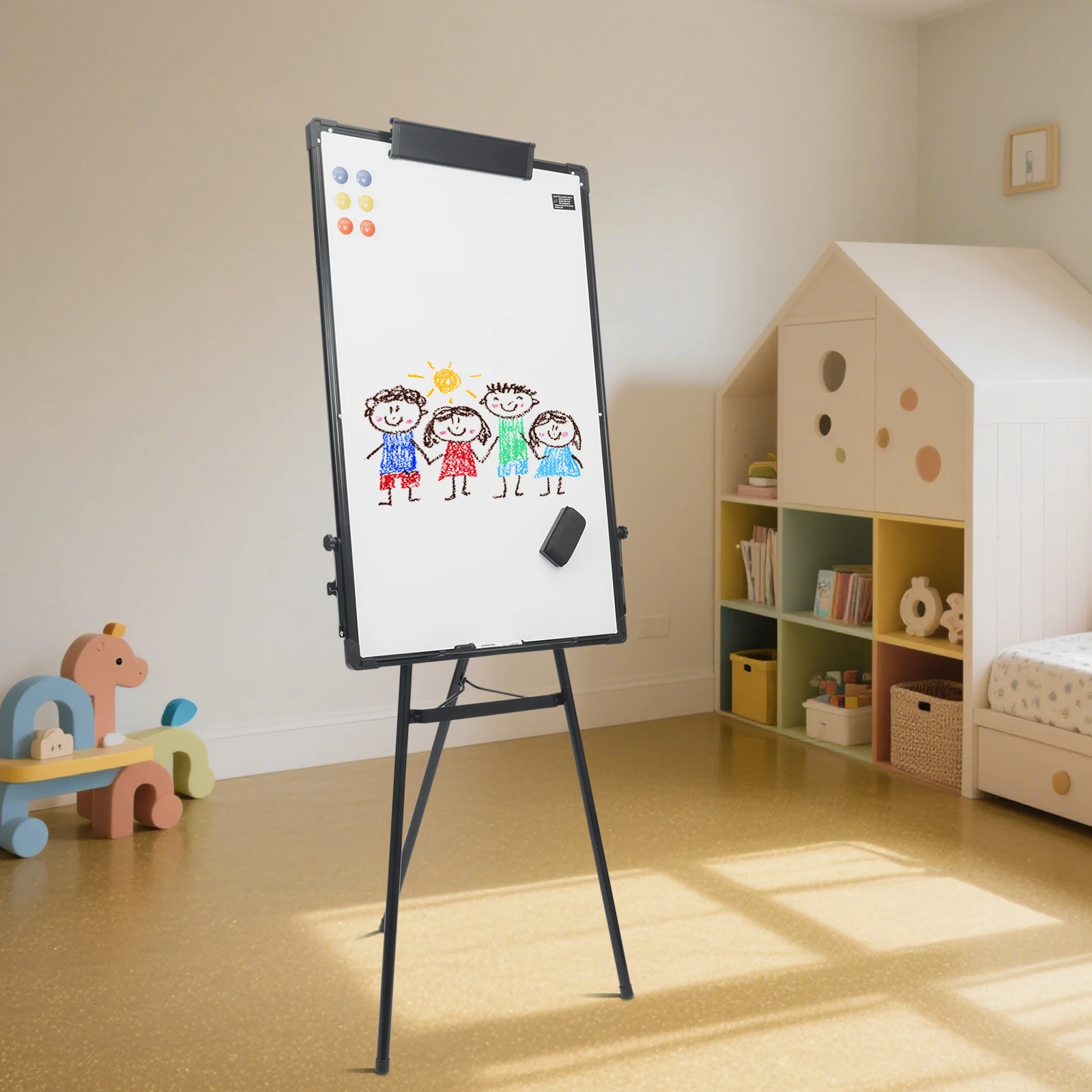 Magnetic Portable Dry Erase, 3 - Whiteboard Easel Tripod ulasan dan harga