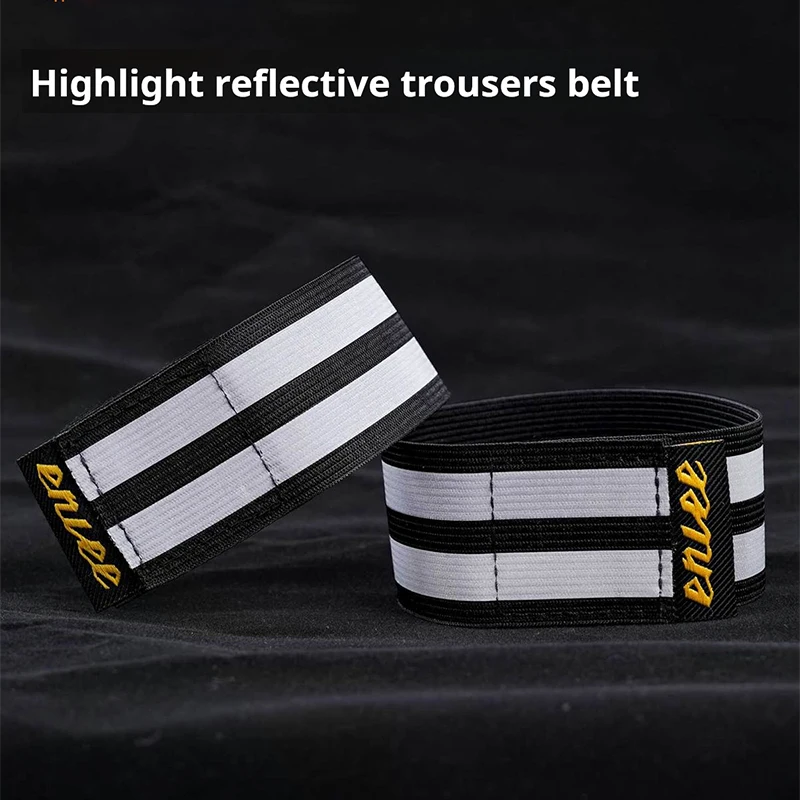 Cycling Reflective Pants Belt  Reflective Band for Night Running Walking,For Night Cycling Walking Running Outdoor Sports