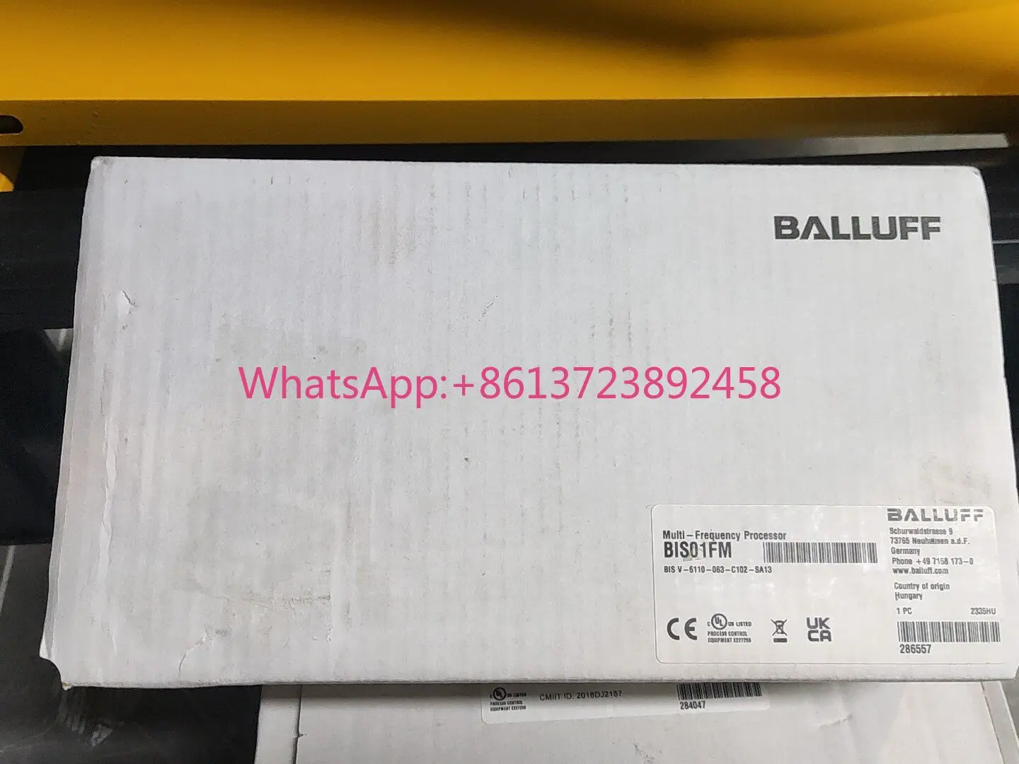 

BALLUFF Multifrequency Processor BIS01FM, Model BIS V-6110-063-C102-SA13 High Quality