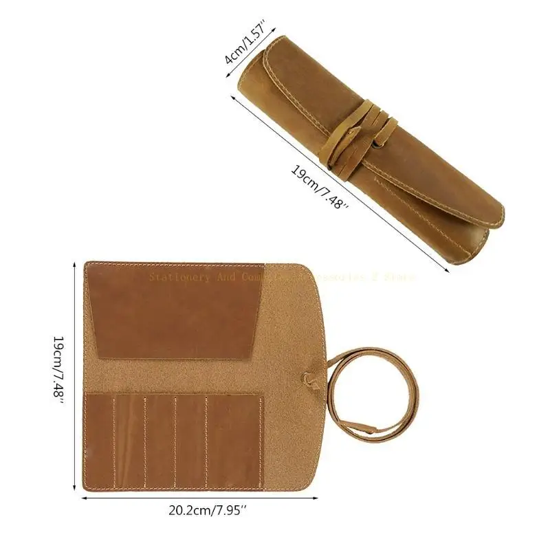 Tragbarer Lederfarbstift -Wickelstifte Roll -Schnitzmesser -Rollen