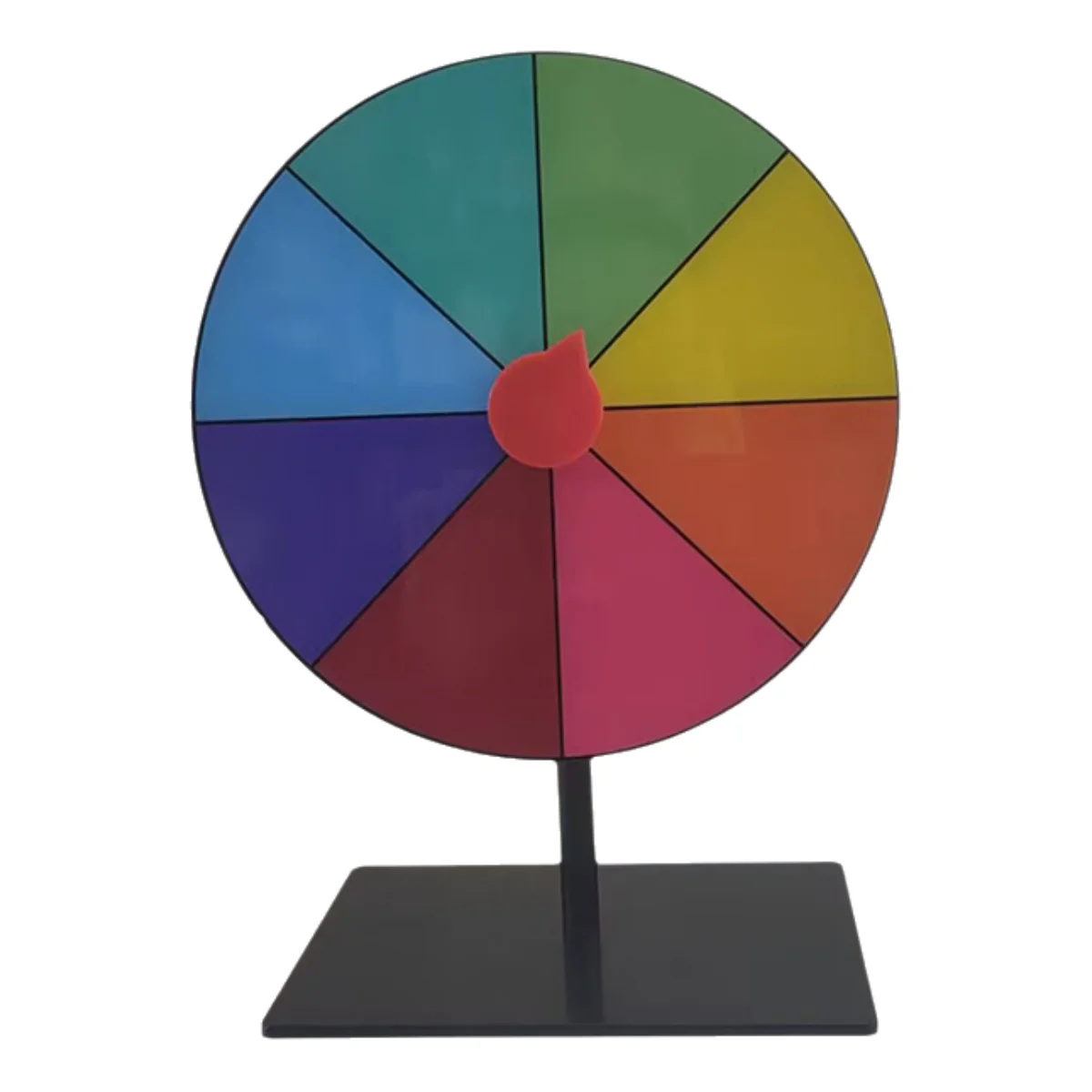 Value Pack Gioco con ruota girevole cancellabile a secco, set di colori, ruota per roulette per carichi pesanti.
