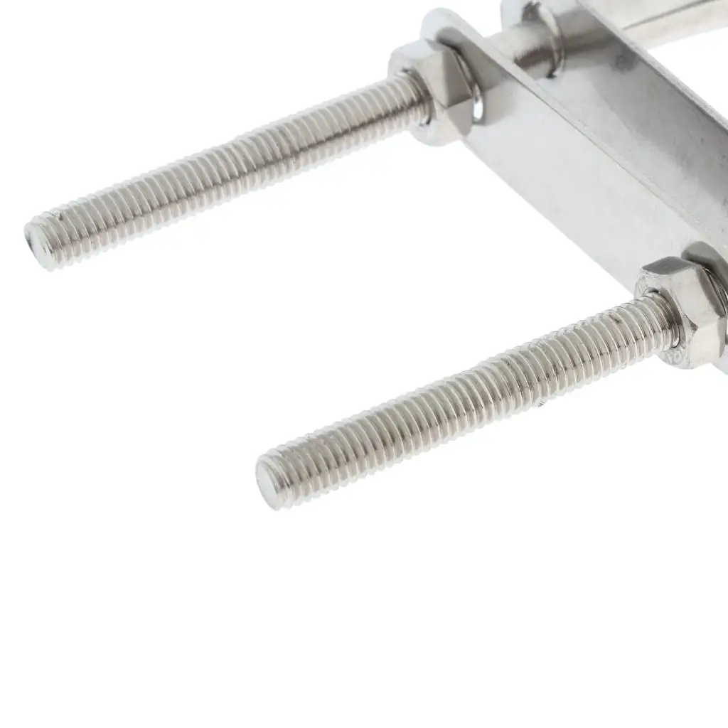 Boat Stern Eye 304 Stainless Steel Marine Grade U Bolt Rigging Hardware M5x78mm for Transom Tie