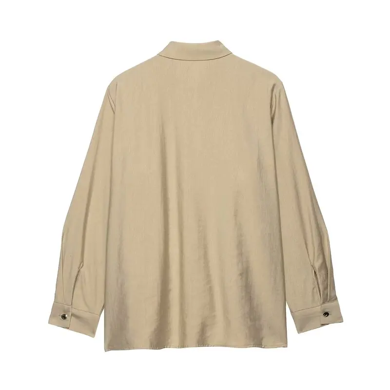 Pure Kleur Lange Sve irt Dames Faion Herfst Nieuwe Collectie Dubbele Knop Ontwerp Ele Werkkleding Tweedelige Set 2025