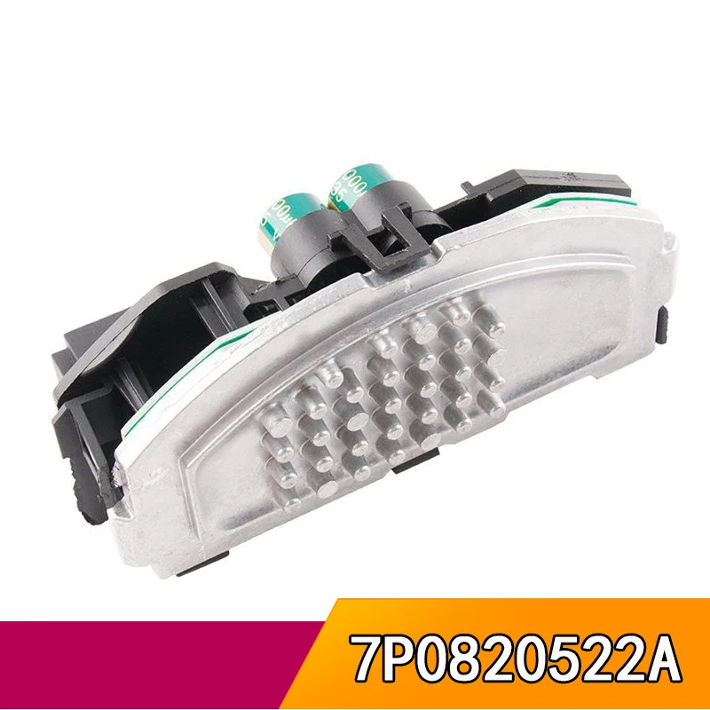 

7P0820021D 7P0820521A 7P0820522A Car Electric Fan Heater Blower Motor Resistor For Volkswagen Touareg Porsche Cayenne