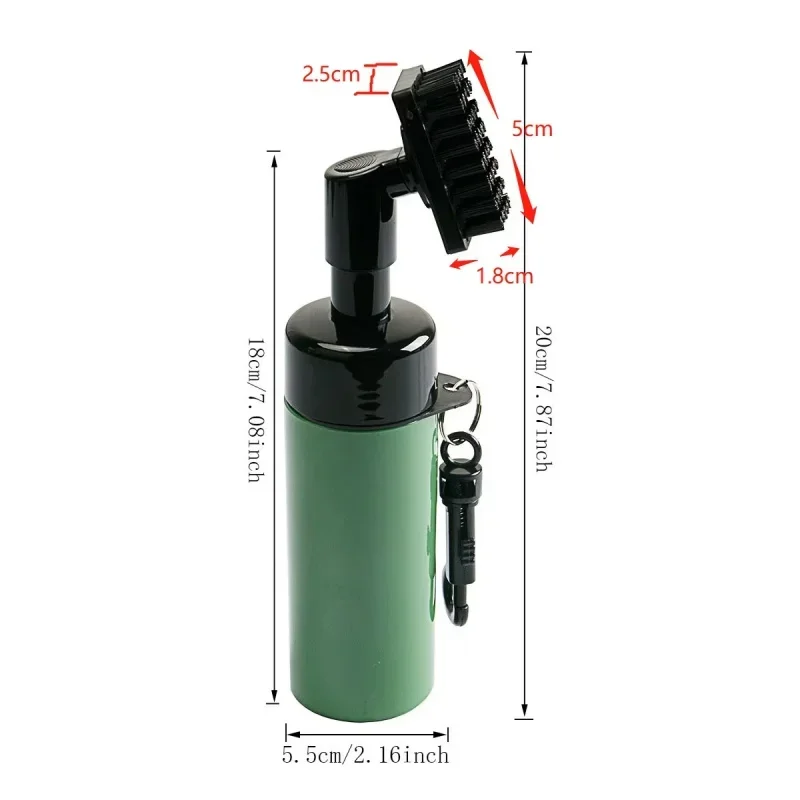 

Professional Golf Club Cleaner Brush Automatic Water Plastic Golf Groove Cleaner Portable Golf Accessories Golf Cleaning Kit