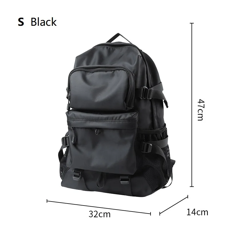 New Japanese Trend Men Backpack Male Anti-theft Travel Backpack College Student Bag brand Computer Bag Men\'s commuter Backpack