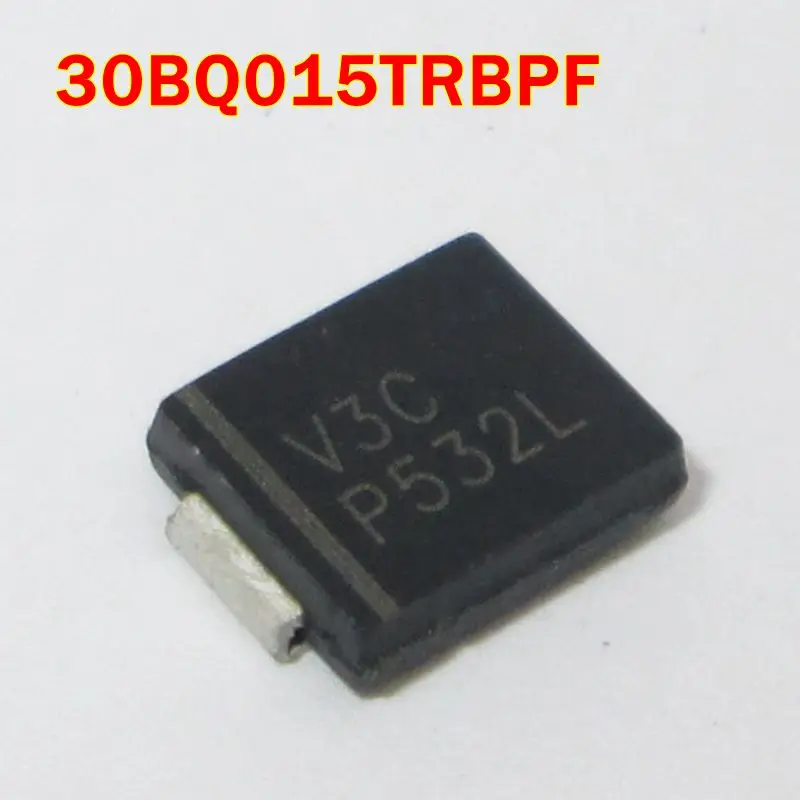 5pcs to 100pcs  New Original 30BQ015TRPBF 30BQ015PBF 30BQ015 SMC/DO-214AB marking code:V3C