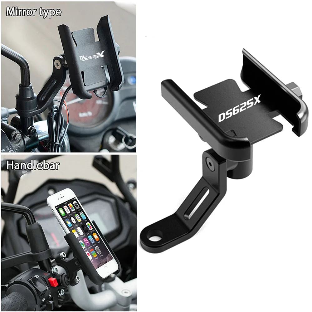For VOGE DS525X DS625X DSX525 DSX625 DS900X DSX900 625 900 DSX Motorcycle CNC Handlebar Mirror Phone Holder GPS Stand Bracket
