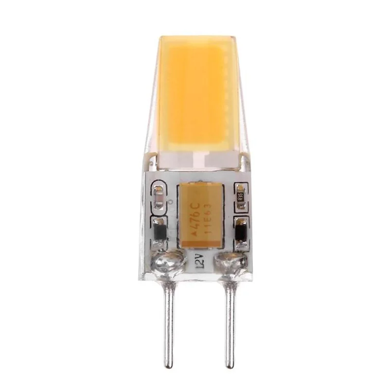 Imagem -05 - Mini Led Silicone Lâmpadas de Cristal sem Flicker Frio Quente Branco Substituir Halogênio Lâmpadas Lustre 5w Gy6.35 50w ac dc 12v Pcs