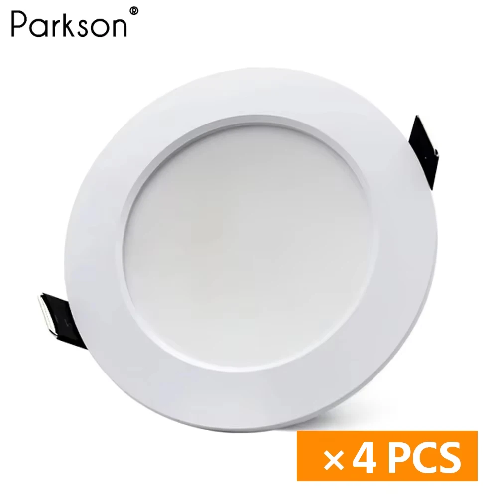 

4pcs/lot LED Downlight 18W 15W 12W 9W 7W AC220V Ceiling Round Recessed Lamps Decoration For Home Spotlight Indoor Lighting