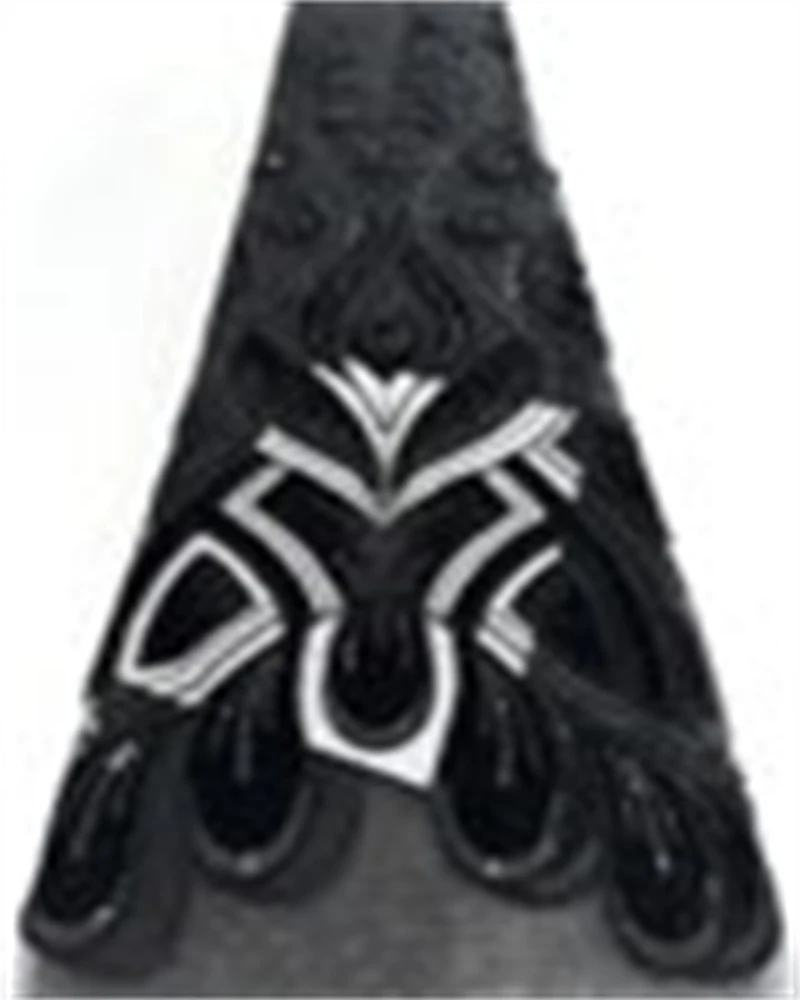 Luksusowa afrykańska koronka z koralikami, wysokiej jakości nigeryjskie cekiny z perłową koronką, francuski tiul na sukienki imprezowe, do szycia, 2025