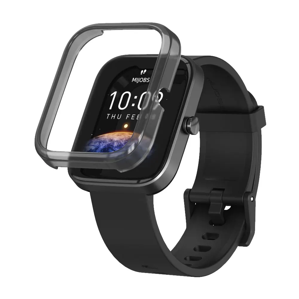Amazfit Bip 3/3 Pro 스마트 팔찌 실리콘 손목 밴드, Amazfit Bip 3 Pro 보호 케이스 커버 Bip 3 시계 밴드 스트랩