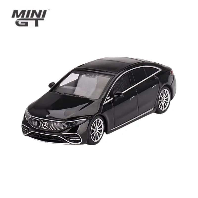 1/64 No. 694 Mercedes EQS 580 diecast alloy simulation static model, children's collection toy, for children's holiday gifts.