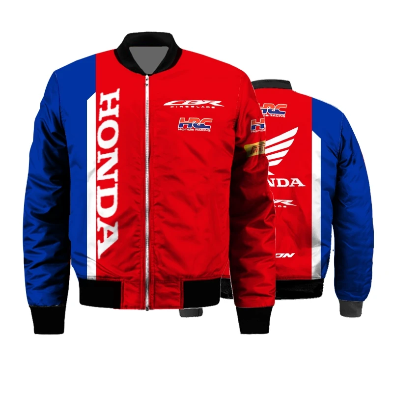2025 Honda Racing HRC equipo uniforme chaqueta deportes al aire libre MOTO motocicleta chaqueta Honda CBR chaqueta a prueba de viento