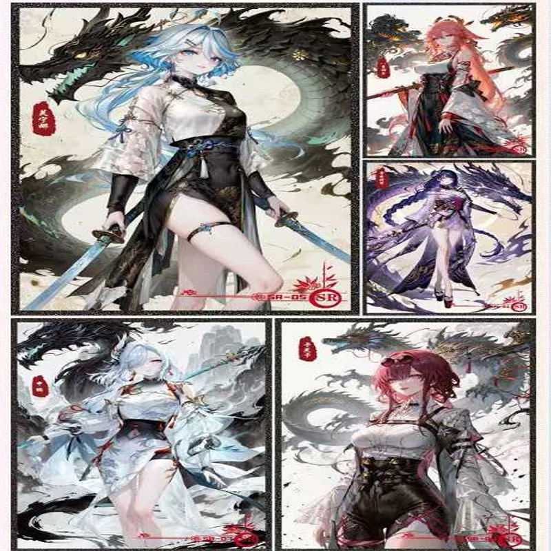 الجملة آلهة قصة الاكريليك بطاقة A5 صندوق محدود الأشعة فوق البنفسجية احباط المجسم لوليتا الفن جمع لمحبي #4