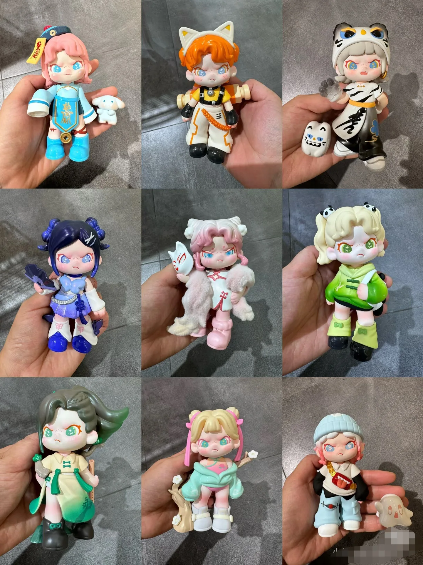 

Коллекция фигурок в китайском стиле, серия «Сто без табуа», слепая коробка, пятое поколение, Дора, модные игрушки, подарки, украшения для рабочего стола