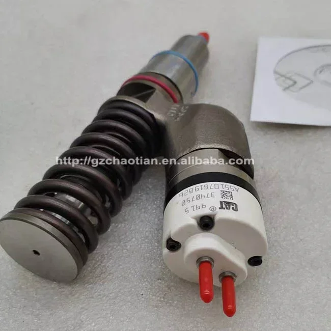 

3740750 374-0750 Common Rail Diesel Fuel Injector for CAT C15 Engine CAT Injector Excavator Spare Parts