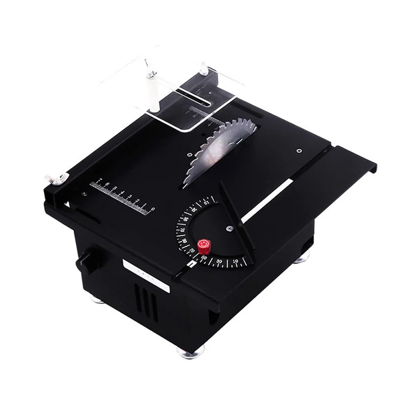400W Micro Desktop Mini Table Saw Woodworking Small