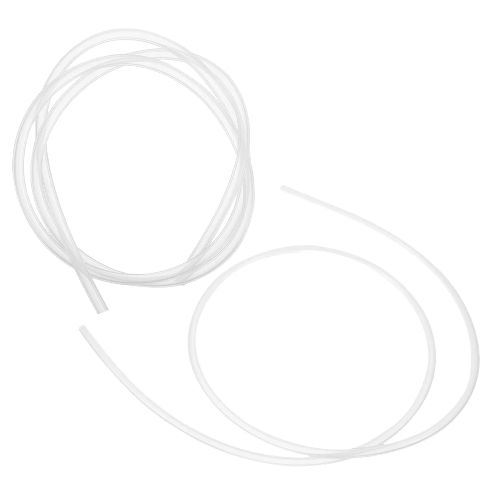 

2 Pcs Silicone Catheter Breast Pump Replace Parts Hose Electric Accessory Inserts Flange for Accessories Replacement Tubes