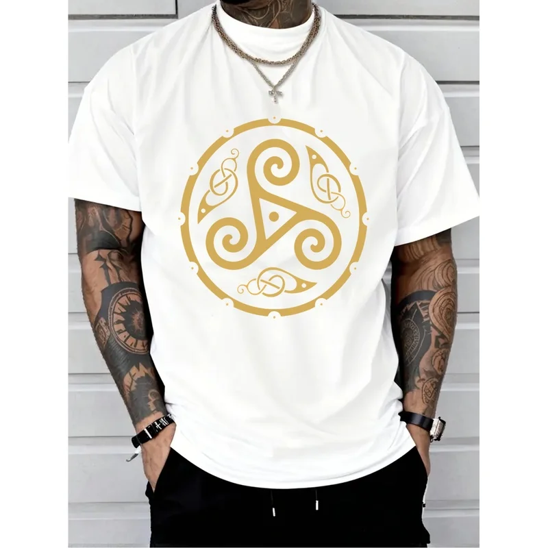 Men's T-shirt, New Men's Summer Short-sleeve