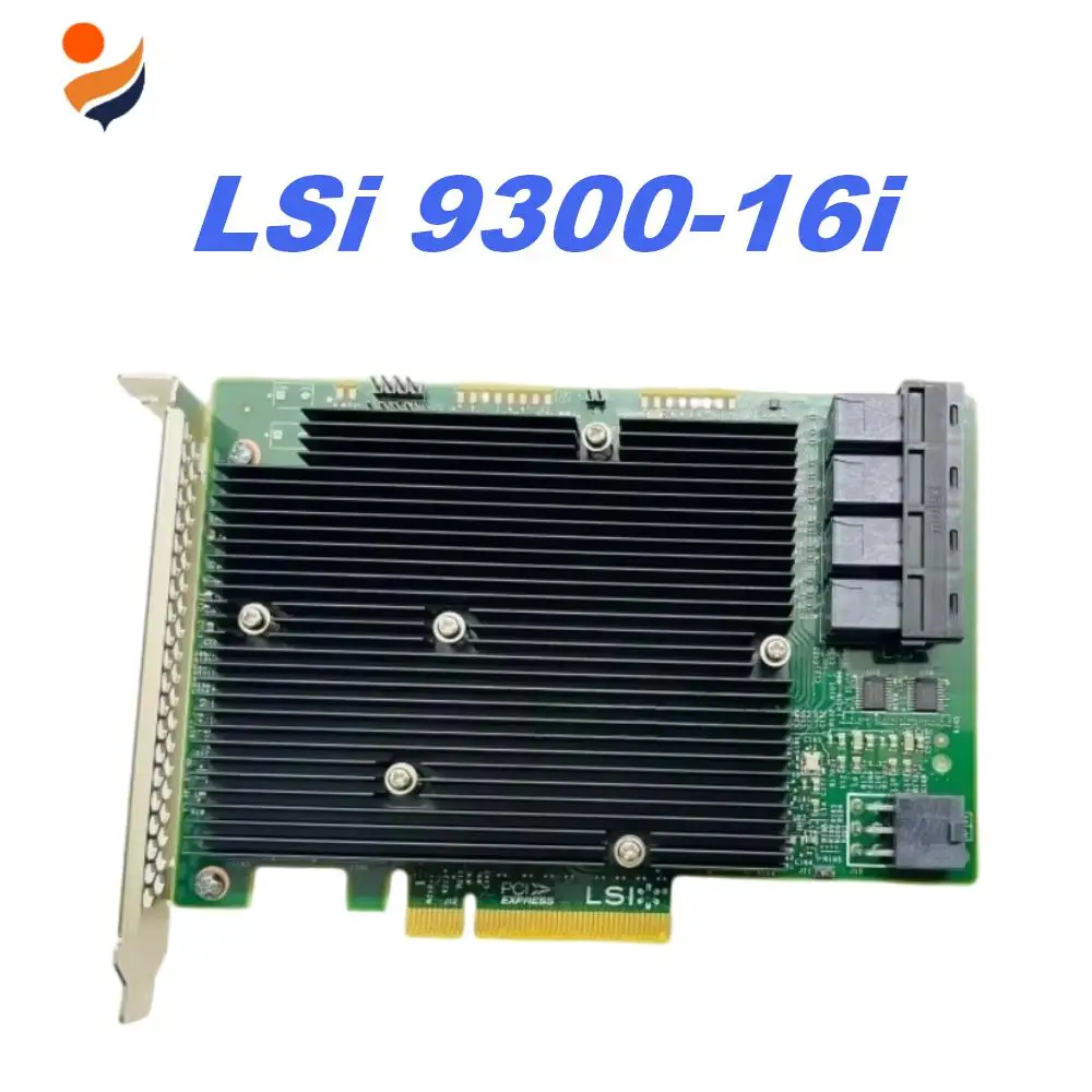 LSI SAS 9300-16I 12GB/S HBA Host Bus Adapter Card IT Mode for High Speed Data Transfer