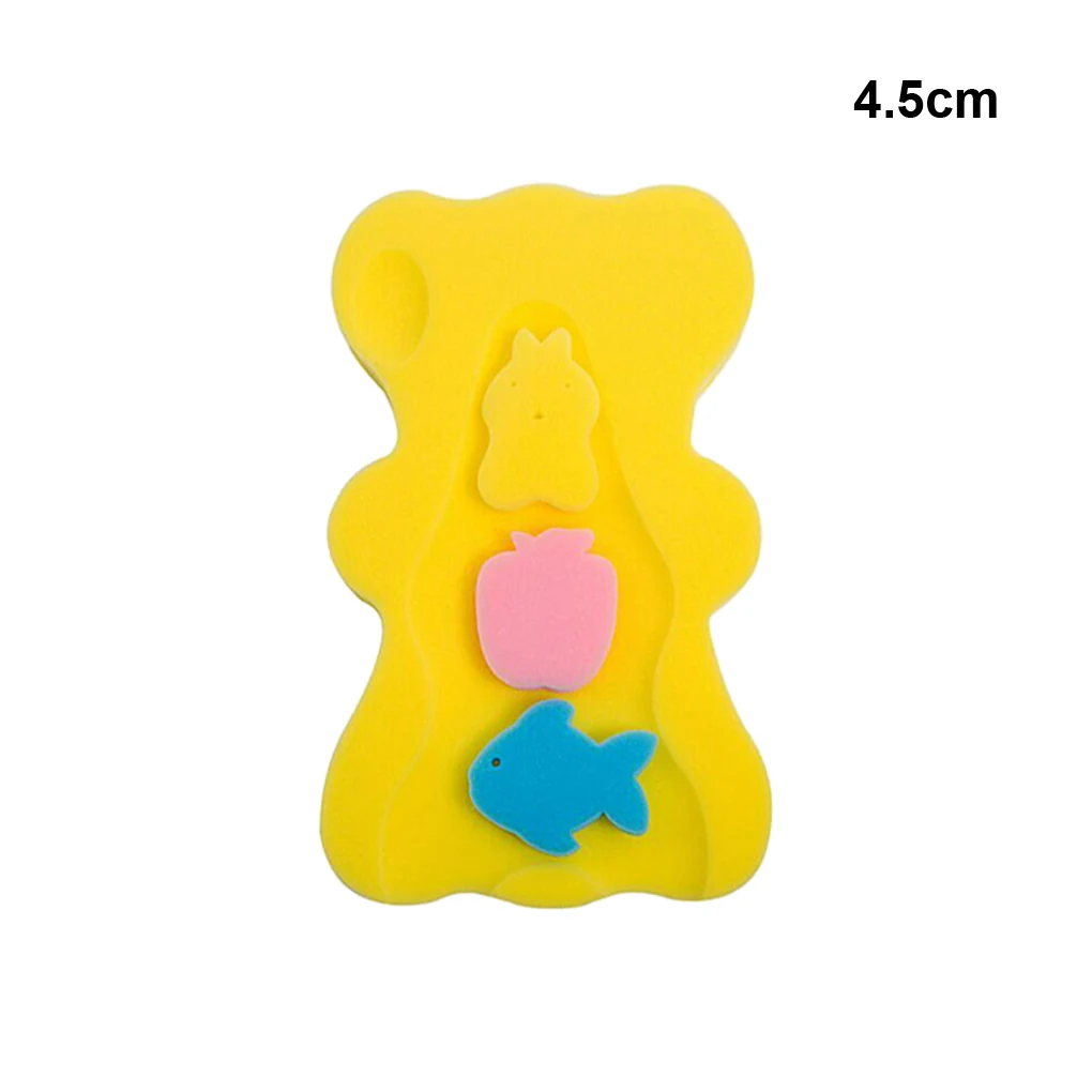 Soft Sponge Bathing Anti-skid Mat High-density Thickened Multifunctional Anti Slide Net Pocket Can Sit And Lie Non-skid