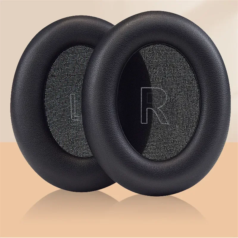 Almofadas de couro de espuma macia para fone de ouvido, compatíveis com life q30 q35, protetores de ouvido sem fio, peças de reparo