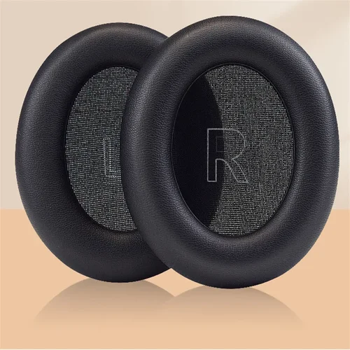 Almohadillas para auriculares de cuero de espuma suave, almohadillas para los oídos compatibles con Life Q30 Q35, auriculares inalámbricos, orejeras, piezas de reparación