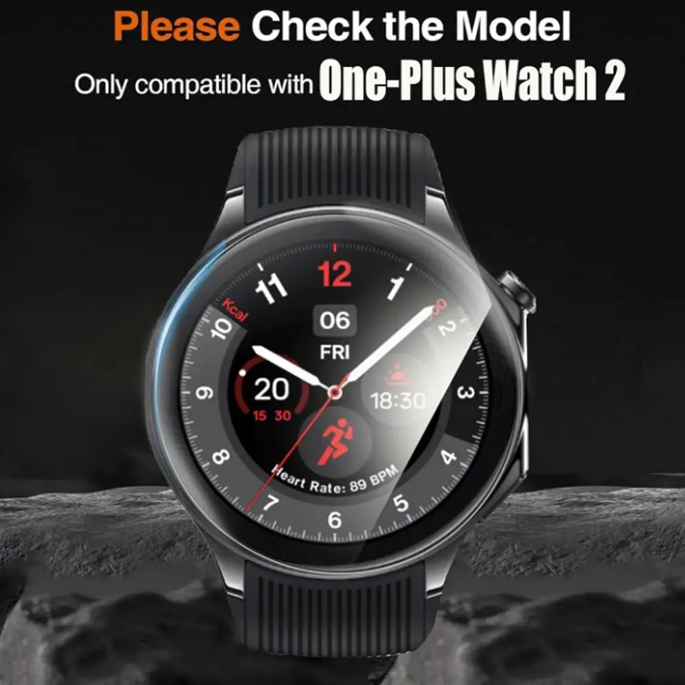 1pcs For Oneplus Watch 2 Tpu Flim Protective Film For Watch X/oneplus Watch 2 Display Screen Protector Cover K6t9