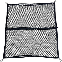 Heavy-Duty Cargo Net Double Layer Cargo Net Securing Loads 120cm X 120cm 120cm X 120cm Size High-Grade Elastic Material