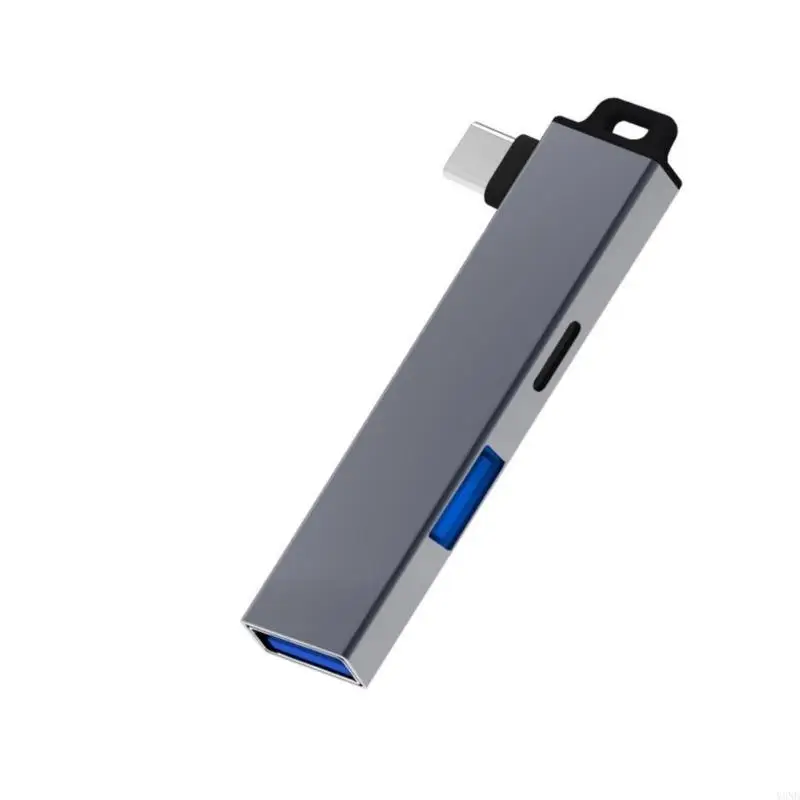 

Compactly USB C Hub Type C To USB -адаптер с портом USB2.0 и USB3.0 для ноутбуков для планшетов для Window Linux android y3nd