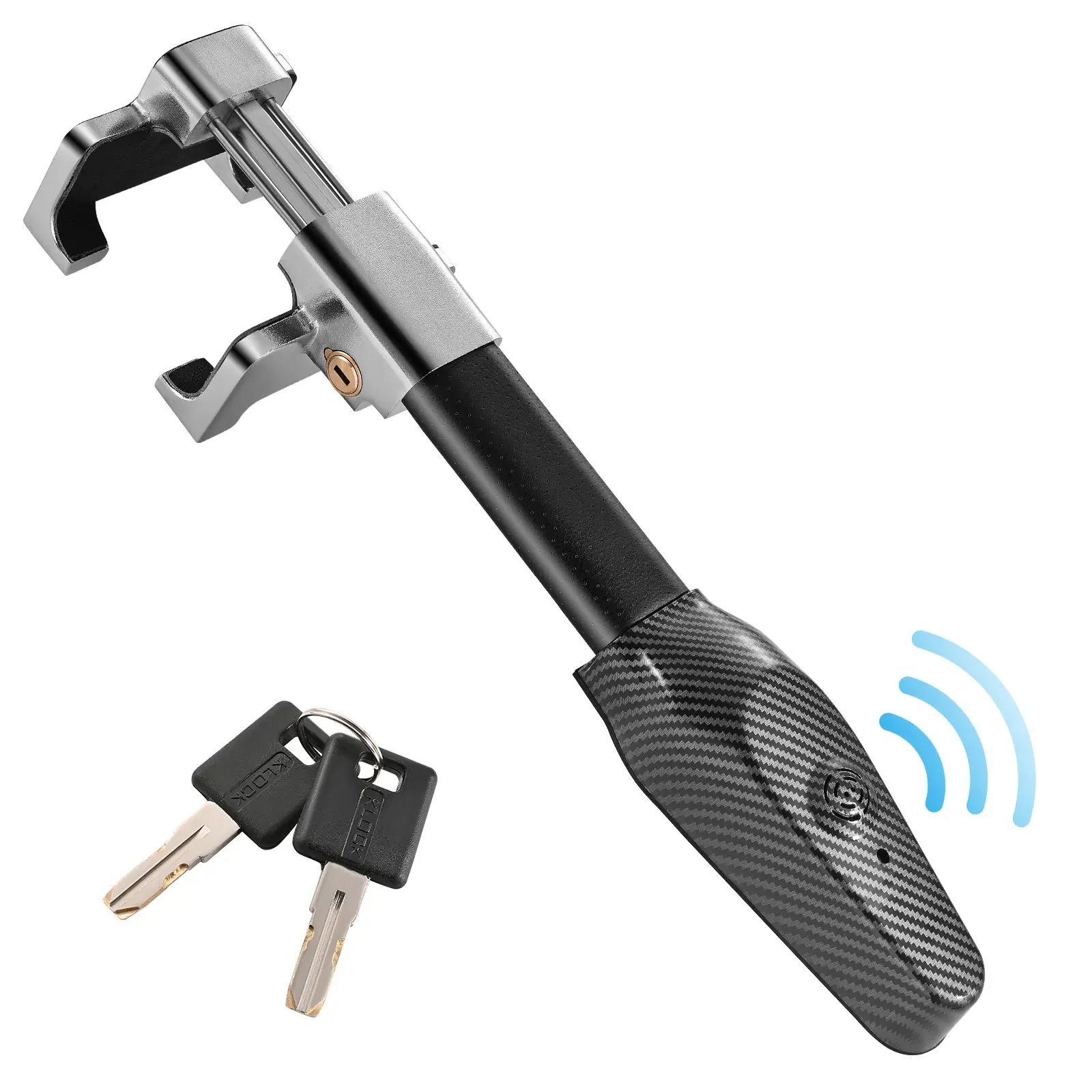 

Замок рулевого колеса с сигнализацией 120 дБ, замки для рулевого колеса для автомобилей, противоугонное устройство, сверхмощная легированная сталь, общий