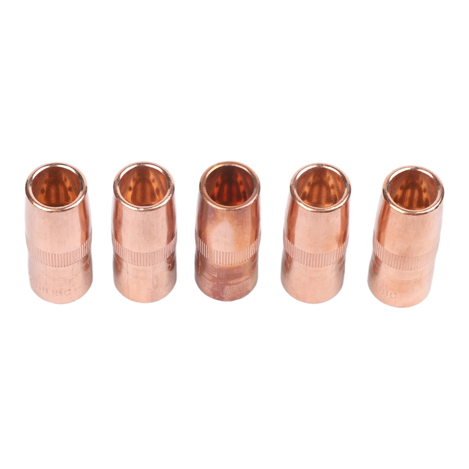 5PK NS5818C Nozzle Set for For Centerfire Slim 58 18 Recess MIG Welding Gas Diffuser and T Series Contact Tips
