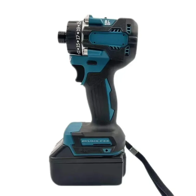 High-power foreign trade electric screwdriver brushless lithium battery screwdriver multi-function screwdriver rechargeable