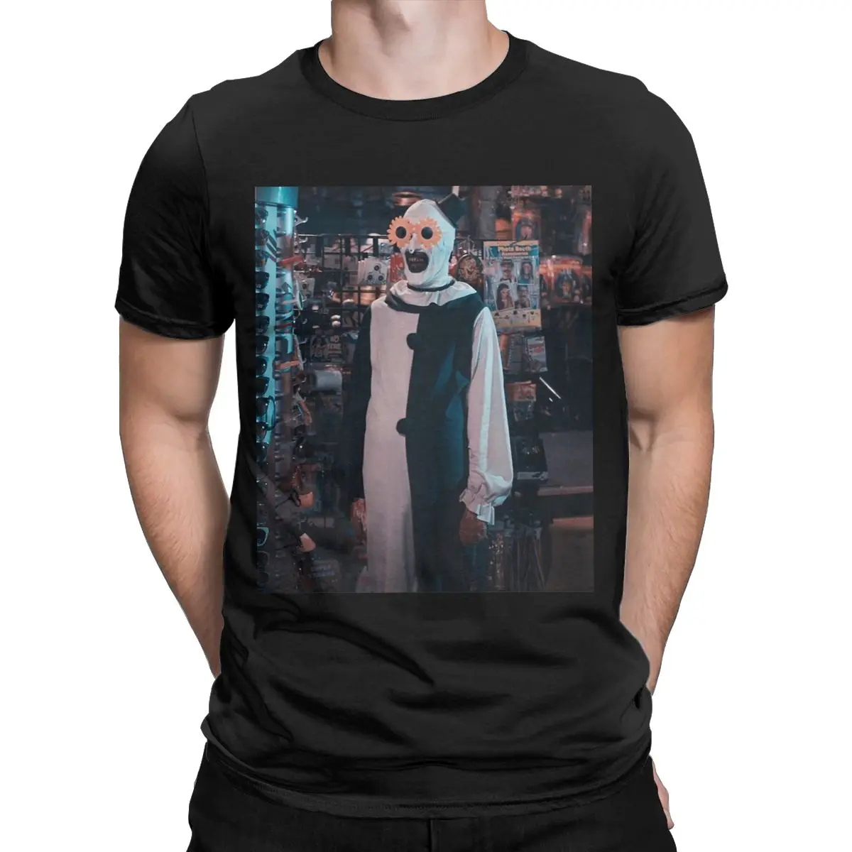 Summer Men Women Terrifier 2 Horror Movie Graphic Printed Tee Shirt Outfits Funny Pure Cotton Halloween T Shirt Tee Clothing