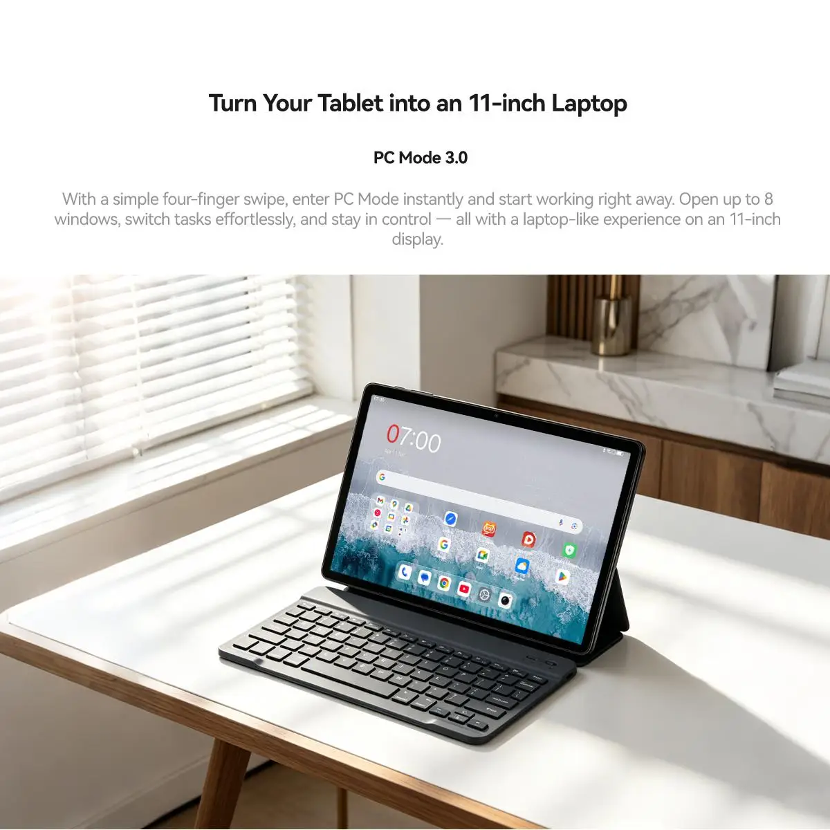 Blackview ZENO 5 Tablet PC 3GB/8GB+128GB 11'' Android 16 Unisoc T7250 8300mAh 4G Global Version with Google Play Tablet
