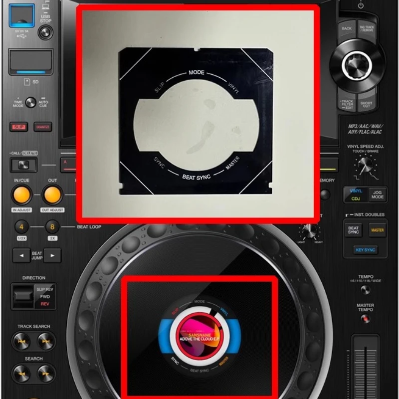 

Pioneer Disc CDJ3000 Turntable Screen Inner Glass, Screen Outer Glass