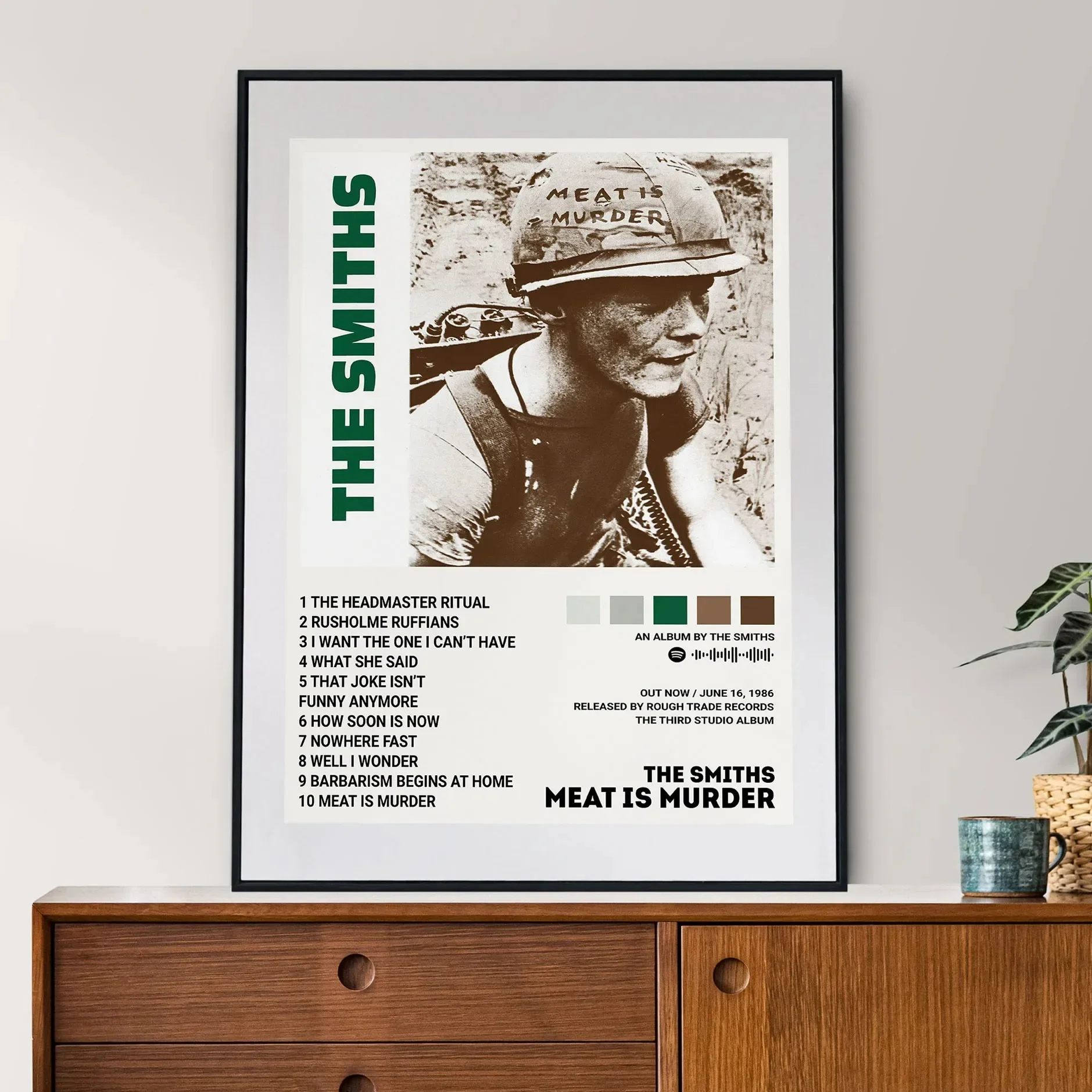 The Smiths Classics ألبوم موسيقى الروك يغطي الفن ديكور جدران المنزل صور لغرفة بار قماش اللوحة طباعة الملصقات هدية