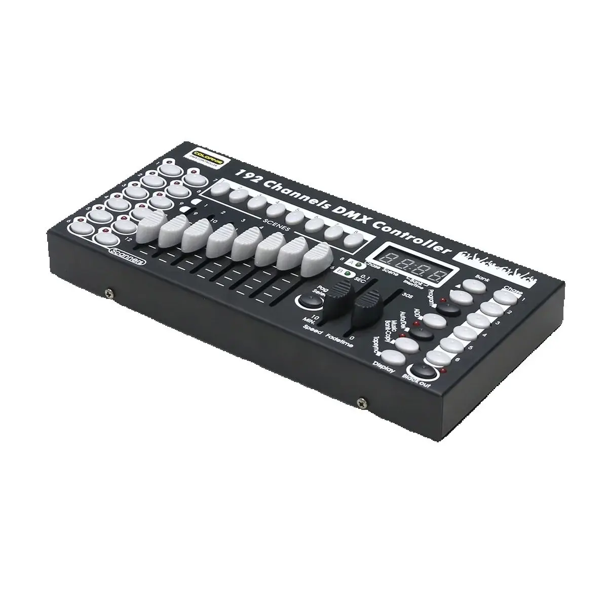 NEW 192 Channels DMX Controller DJ Equipment Stage Lighting DMX512 Console For LED Par Moving Head Spotlights Music Light