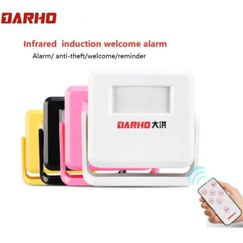 Darho Intelligent Wireless Doorbell Smart Home Protection Hello Welcome Doorbell Dingdong Remote Shop Store Market Door Bell