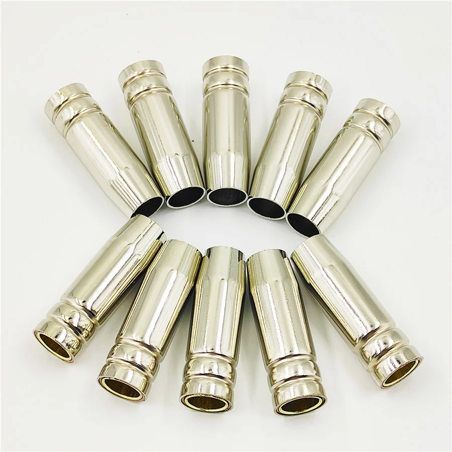 2/5/10PCS 15AK Gas Nozzle Euro Style MIG MAG Welding Gun Tip Nozzle Shield Cup for MB 14AK 15AK MIG Welding Torch