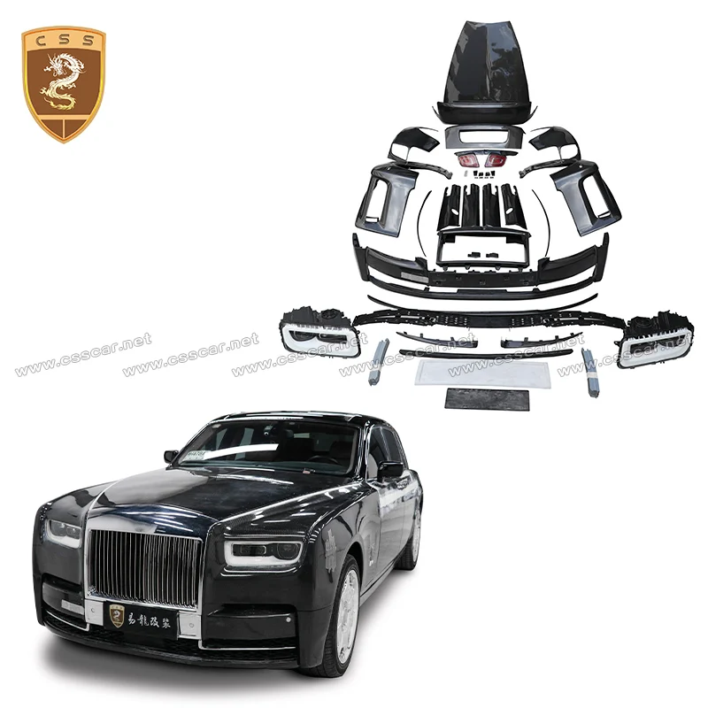 CSSCAR Exclusive Supply For Rolls-Royce Phantom 6/7 Upgrade New 8th Generations 2 Door Fiberglass Bodykit Car Tuning Accessories