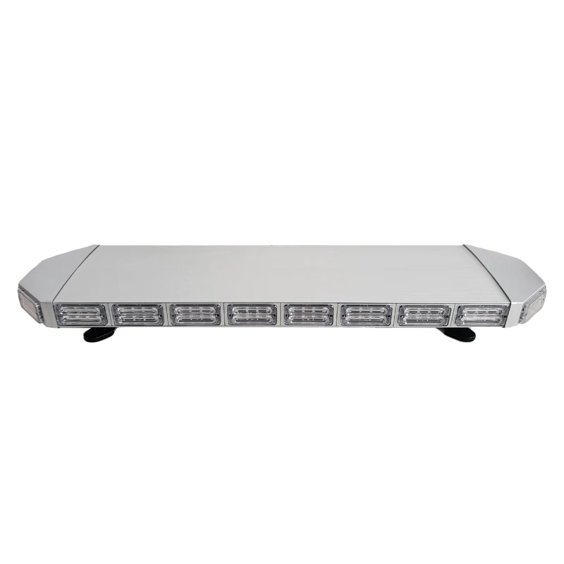 25 Flash Patterns Auto Voltage LED Strobe Lightbar Double Row Aluminum Fire Truck Warning Car Light Accessories in stock