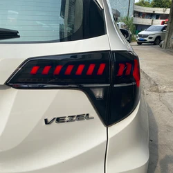 Car Taillights Assembly for Honda Vezel Hr-V Xr-V 2015-2021 Auto Rear Back Lamps Upgrade Led Audi Style Brake Light Accessories