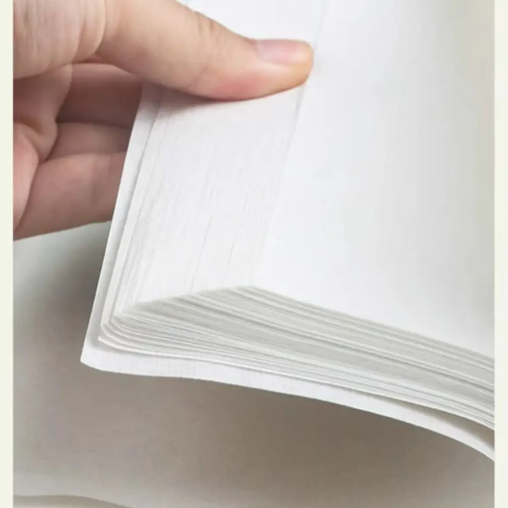 10pcs Practice Thickened Rice Paper Brush Writing Raw Xuan Paper Bamboo Fiber Ink Wash Painting Raw Rice Paper Chinese Painting