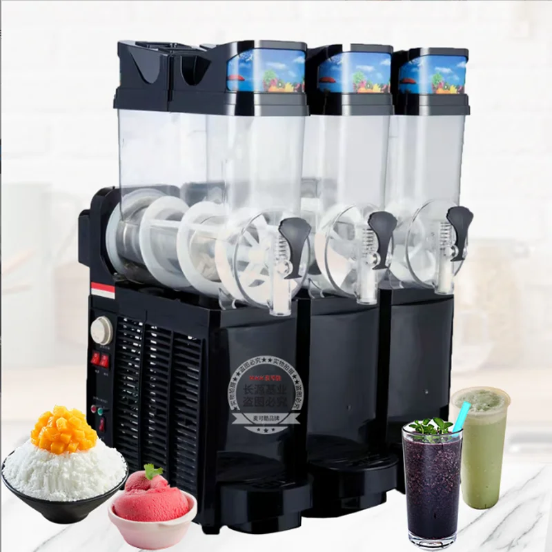 상업용 눈 녹이는 기계 전기 냉동 음료 슬러시 슬러시 만들기 기계 스무디 메이커